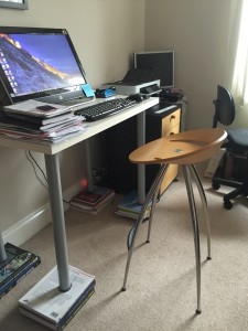 Desk set up